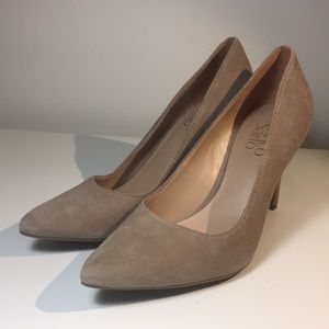 Franco Sarto Suede Heels